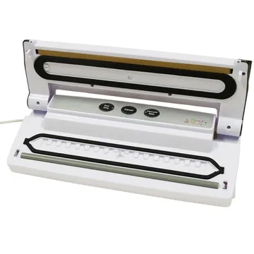 Vacuum machine for vacuum bag with channels 30cm wide